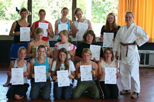 Karate-Europameisterin zu Gast in der ORS